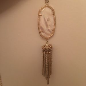 Kendra Scott Rayne Necklace in Ivory Pearl